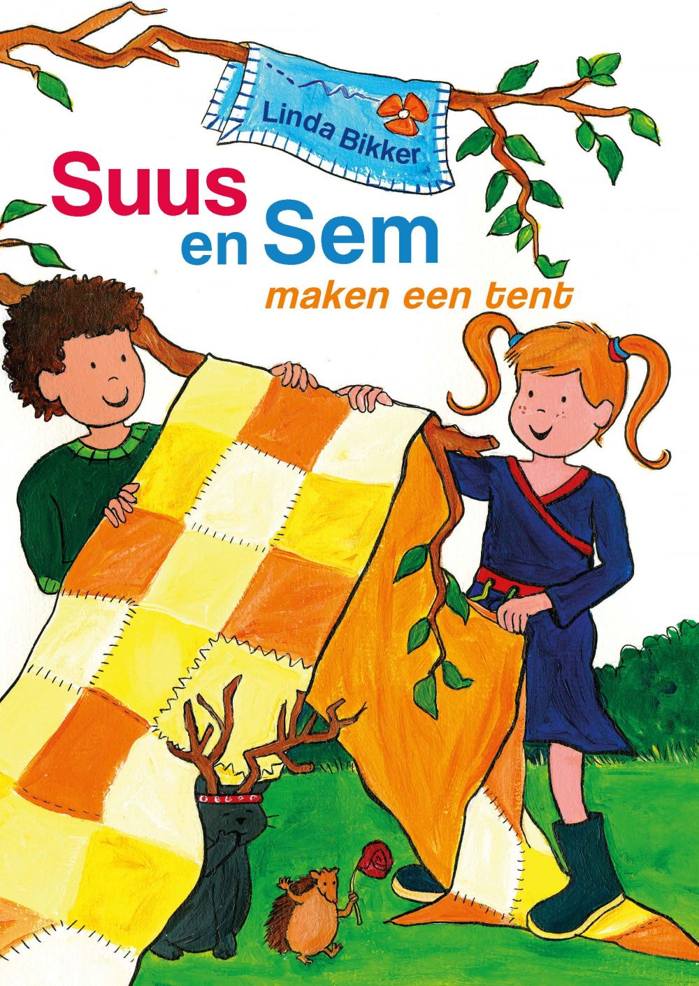 Suus en Sem maken een tent